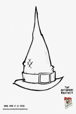 Here's A Witches Hat Freebie For You All To Use It's - Witch Hat #1836982