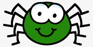 Cute Green Spider - Spider #1837119