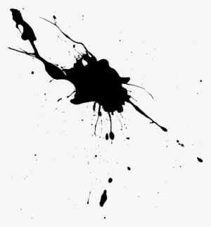 Paint Splatter Splash Ink Drop Splattered, Drip Silhoue - Ink Splash #1837124 Paint Splatter Splash Ink Drop Splattered, Drip Silhoue - Ink Splash #1837124