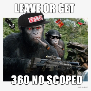 Mlg Planet Of The Apes - Planet Of Apes Meme #1837424