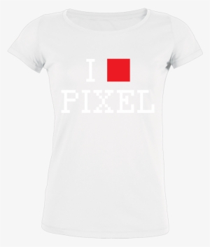 Eva Marie Bartenbach I Love Pixel T-shirt Stella Loves #1837472