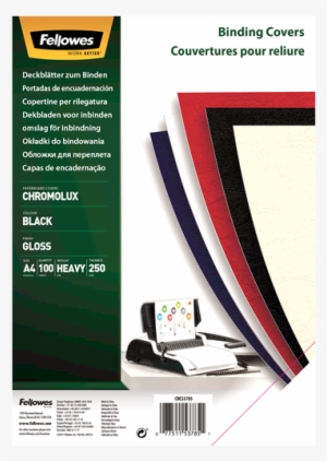 Chromolux Gloss Covers - Fellowes 5376102 #1837592