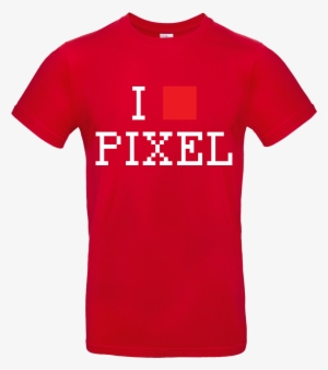 Eva Marie Bartenbach I Love Pixel T-shirt B&c Exact #1837764