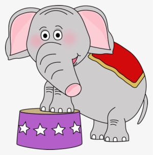 Circus Elephant Clipart - Circus Elephant Clip Art #1838683
