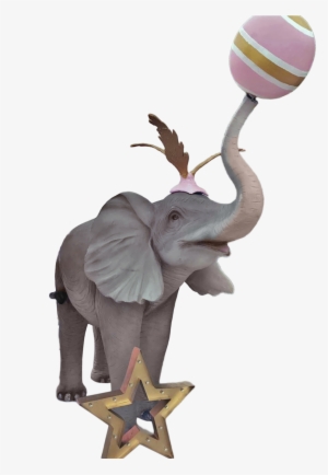 Pink Circus Elephant - Circus Elephant #1838805