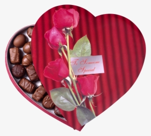 Heart Clipart Heart Shaped Chocolate Box With #1839109