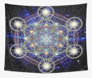 Sacred Geometry Metatrons Cube New Age Cosmic Universe #1839134