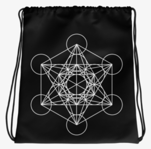 Metatron's Cube Drawstring Bag - Metatron's Cube #1839407
