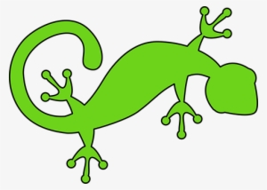Lizard Gecko Green Animal Nature Reptile W - Lizard Clipart #1839464