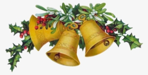 View Their Actual Size - Christmas Bells Greeting Card #1839760