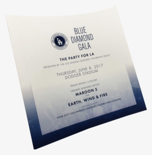 Postcard, Save The Date Print Sample - Los Angeles Dodgers #1840046