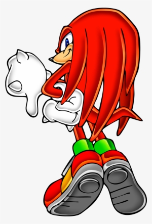 Sonic Adventure Knuckles Png - Knuckles The Echidna Thumbs Down #1840073