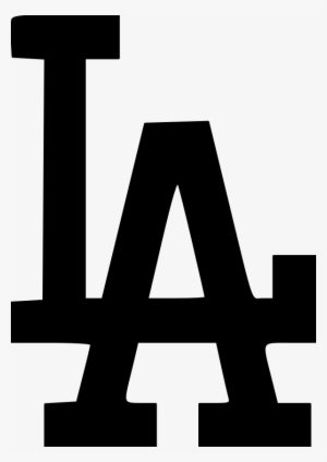 La Dodgers Logo File Size - La Dodgers Logo Png Black #1840121