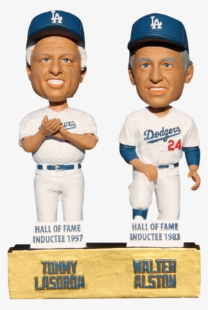 Tommy Lasorda Walter Alston Dual La Dodgers Sga Los - Los Angeles Dodgers #1840192