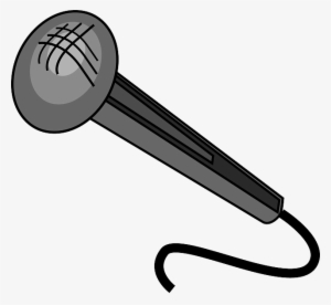 Old, Computer, Black, Phone, Music, Icon, Outline, - Transparent Background Microphone Clipart #1840358
