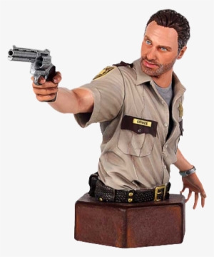 Rick Grimes Mini-bust - Walking Dead Sheriff Rick Grimes Mini-bust #1840834
