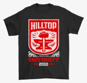 Hilltop University 2010 The Walking Dead Shirts T Shirt - Woody Creek Tavern T Shirt #1840853
