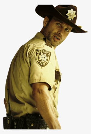 Png Rick - Sheriff Walking Dead Png #1840962