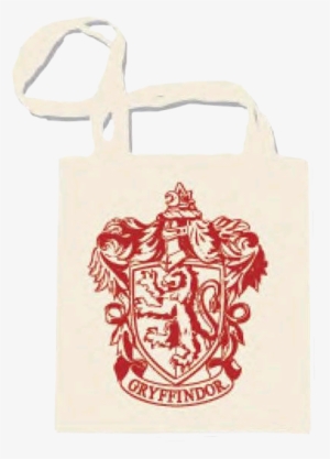 Harry Potter Gryffindor Crest One Colour Shopper - Gryffindor Tote Bag #1841051