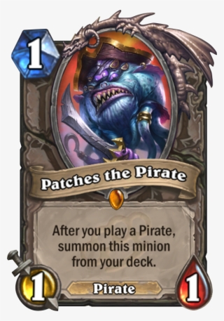 [basic] - Hearthstone Patches The Pirate #1841213