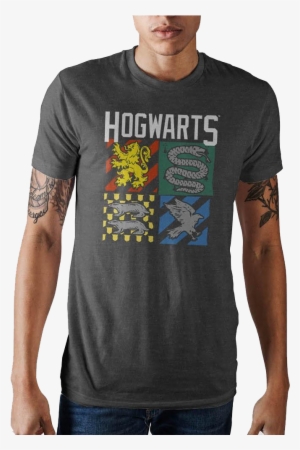 Hogwarts Charcoal T-shirt - Shirt #1841388