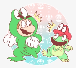 Frog Marios By Master-rainbow - Frog Mario Fanart #1841507