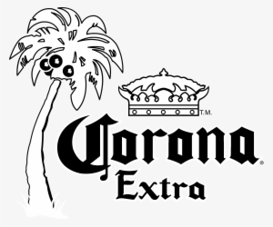 Corona Logo Black And White - Corona Extra #1841587