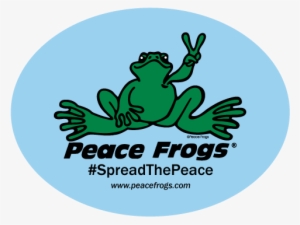 Peace Frogs Spread The Peace Sticker Sheet - Peace Frog #1841640