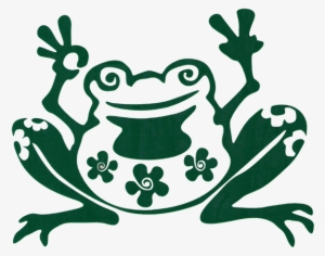 Frog With Peace Sign Logo Clipart Library - Peace Frog Png #1841943
