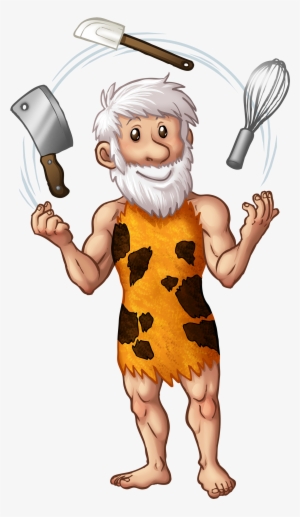 Caveman Clipart Primal - Caveman Cook #1841970