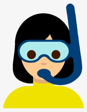 Scuba-diving Girl Emoji - Scuba Diving #1842164