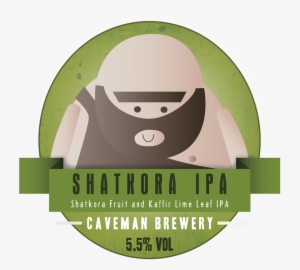 Caveman Keglabel 2016 Shatkoraipa - Caveman Brewery Beers #1842309