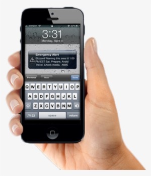 Government Alerts Directly To You - Iphone Cell Phone Emergency Alert #1842558