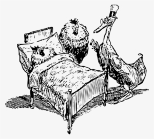 Cartoon Drawing Line Art Download Graphic Arts - Sick Bird Cartoon #1842583