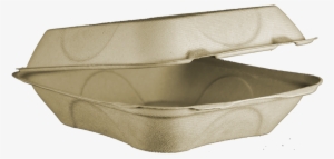 8 X 8 X 3" Fiber Clamshell, 1 Compartment - South Carolina #1843394