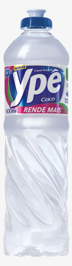 Water Bottles Clipart - Detergente Líquido Ypê Clear 500ml #1843496