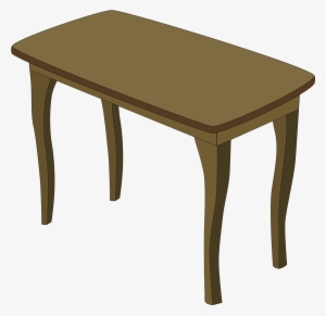 Table Bedroom Furniture Clip Art - Wood Table Cartoon #1843548