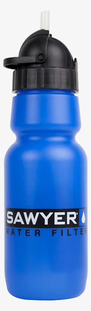 Personal Water Filtration Bottle - Sawyer Inline Water Filter With 1010ml Bottle #1843787