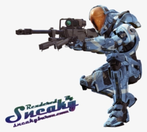 Halo 4 Spartan - Halo Spartans With Sniper #1843930