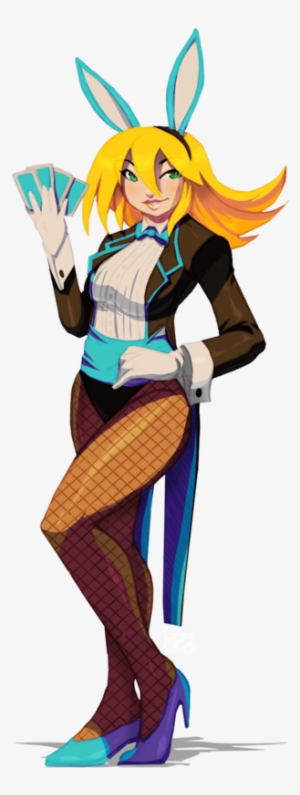 Magician Bunny Girl Lisa By Toviorogers By Princess-vaporeon - Rabbit #1844650