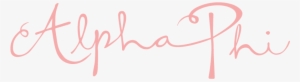 No Frame - Transparent Alpha Phi Logo #1845156