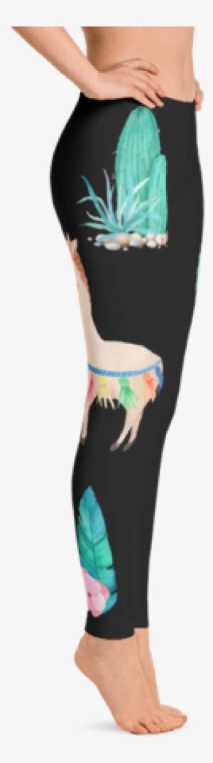 Boho Watercolor Llama & Cactus Print - Imagineavalon Christmas Leggings, Christmas Clothing, #1845349