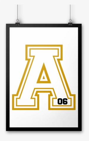 Alpha Phi Alpha Varsity Poster - Patches De La Letra #1845391