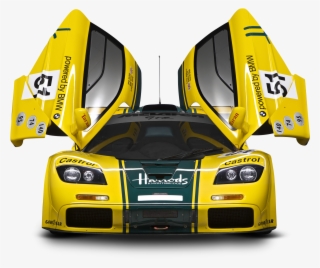 Mclaren P1 Gtr Front Car Yellow Png Image - Mclaren F1 #1845499