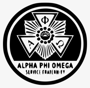 Alpha Phi Alpha Logo Vector - Alpha Phi Omega Black #1845788