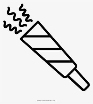 Party Blower Coloring Page - Coloring Book #1845880