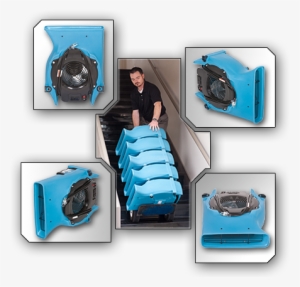 Floor Blower / Carpet Dryer Velo Low Profile Airmover - Dri-eaz Velo Low Profile Airmover - F504 #1846145