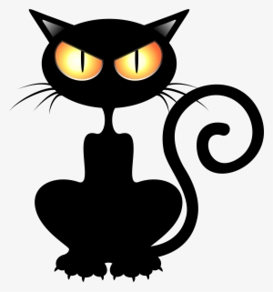 Black Cat Vector Png #1846484