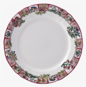 6 Dinner Plates - Dinner Plates With Cherries #1846938