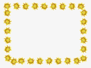 Banana Chip Clipart Banana Chip - Yellow Flower Border Clipart #1847198